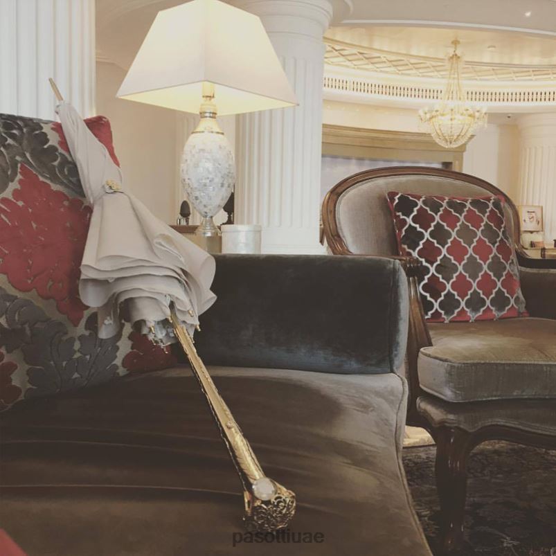 مظلة | 386or serge-65 e11 - مظلة إكرو أنيقة للغاية، قماش مزدوج PASOTTI Z446V515